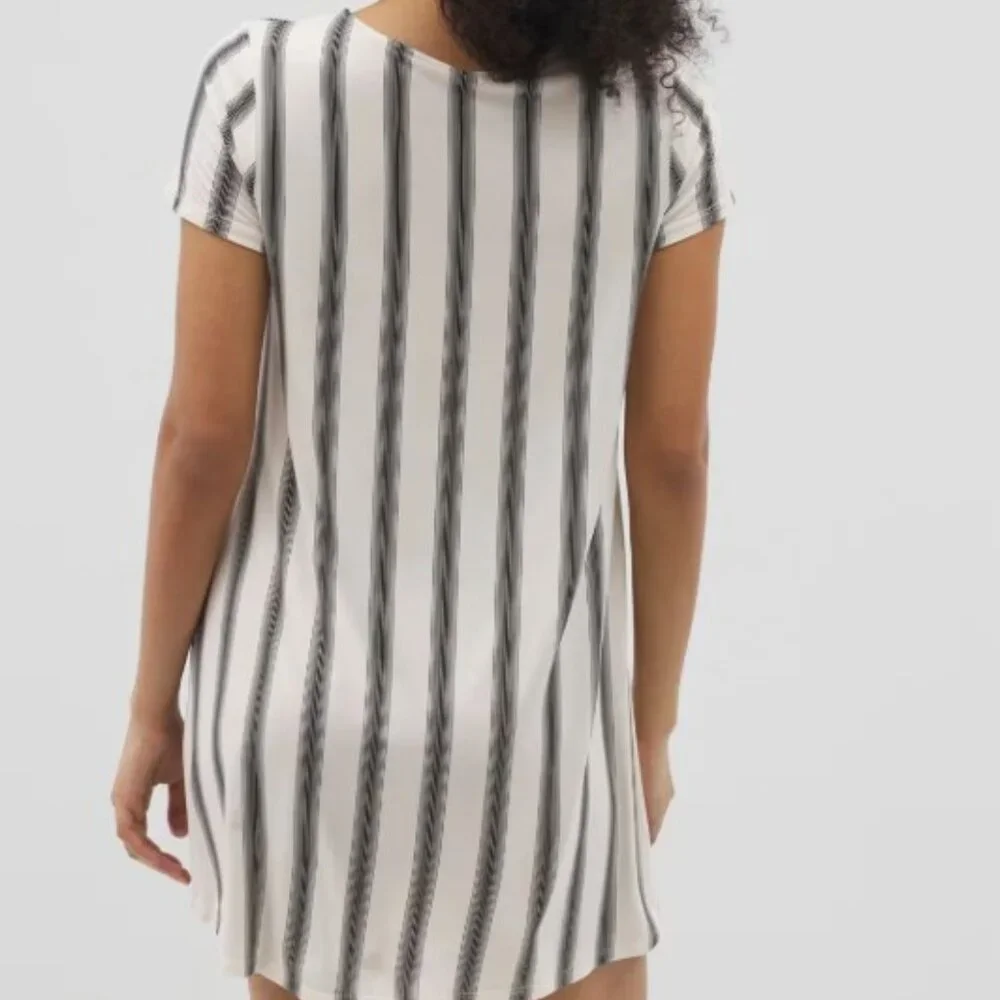 NWT Soma COOL NIGHTS Scoop Neck Short Sleeve Sleepshirt - Picture 4 of 6